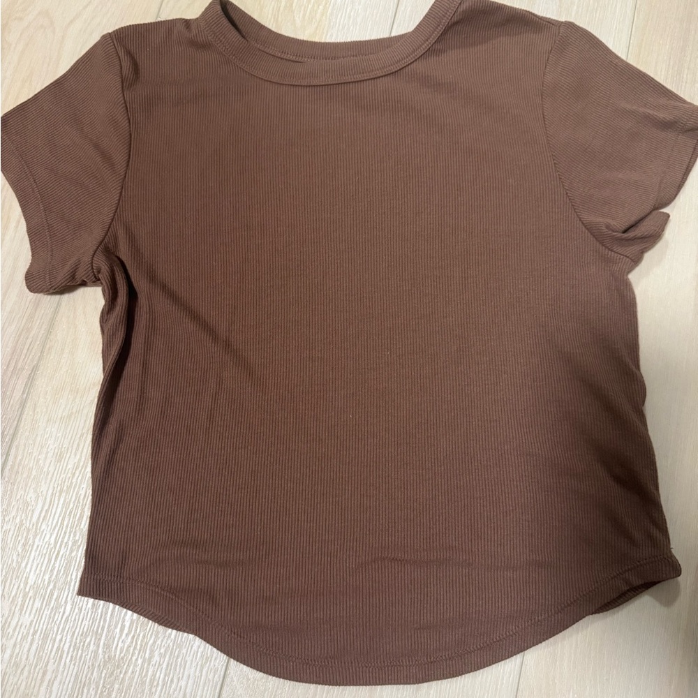 Brown Short Sleeve T-Shirt